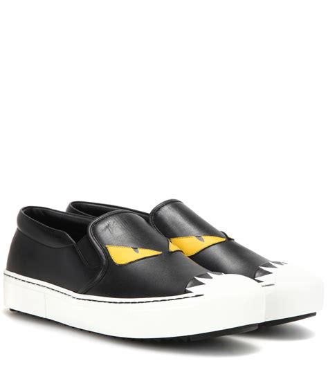 fendi slip on trainers